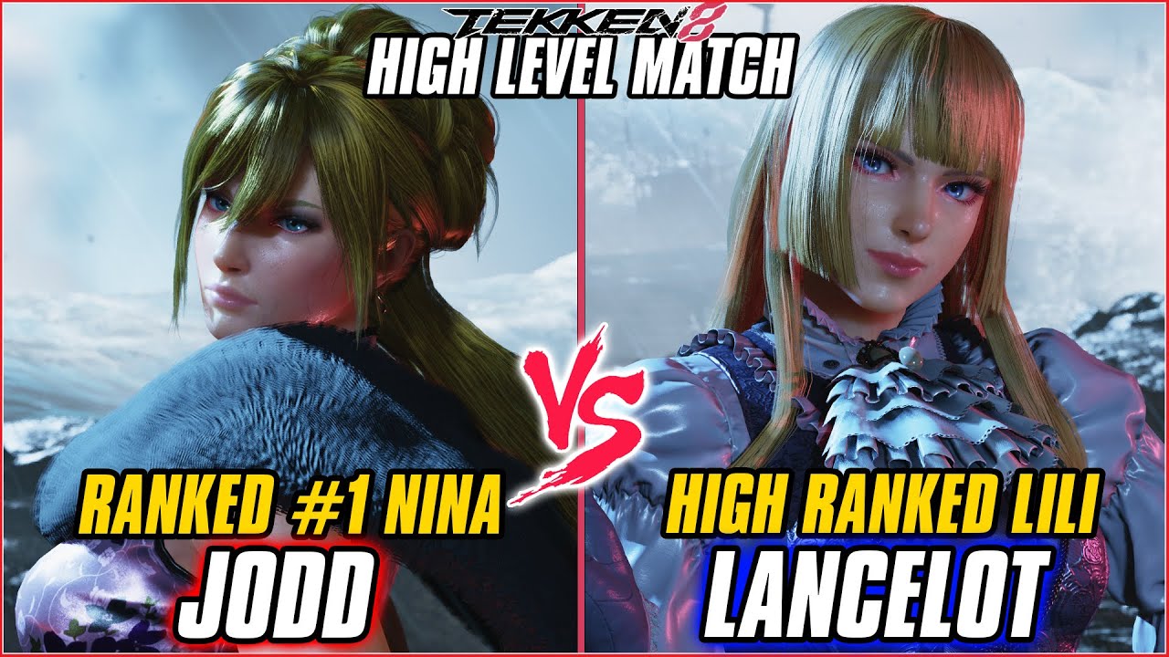 TEKKEN 8 ▰ JODD (#1 Ranked Nina) vs LANCELOT (Lili) ▰ T8 HIGH LEVEL GAMEPLAY