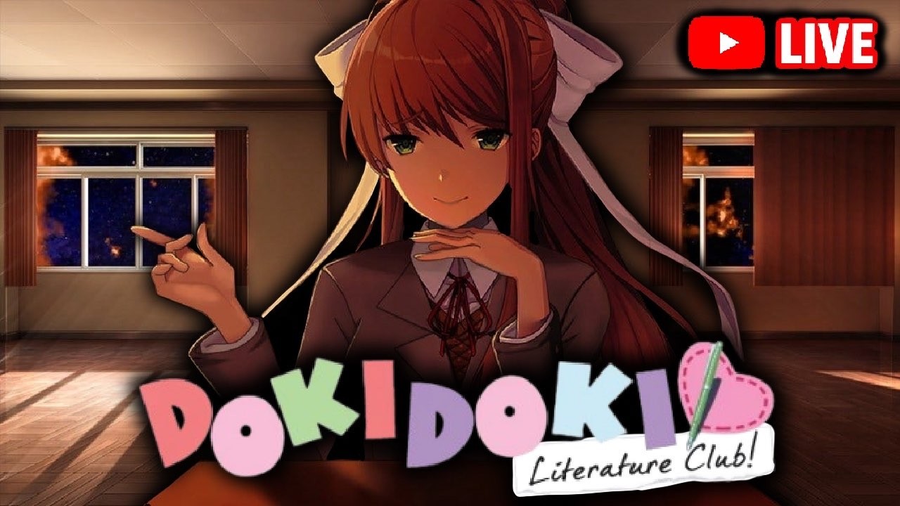 🔴 HeyyKrista Plays Doki Doki Literature Club
