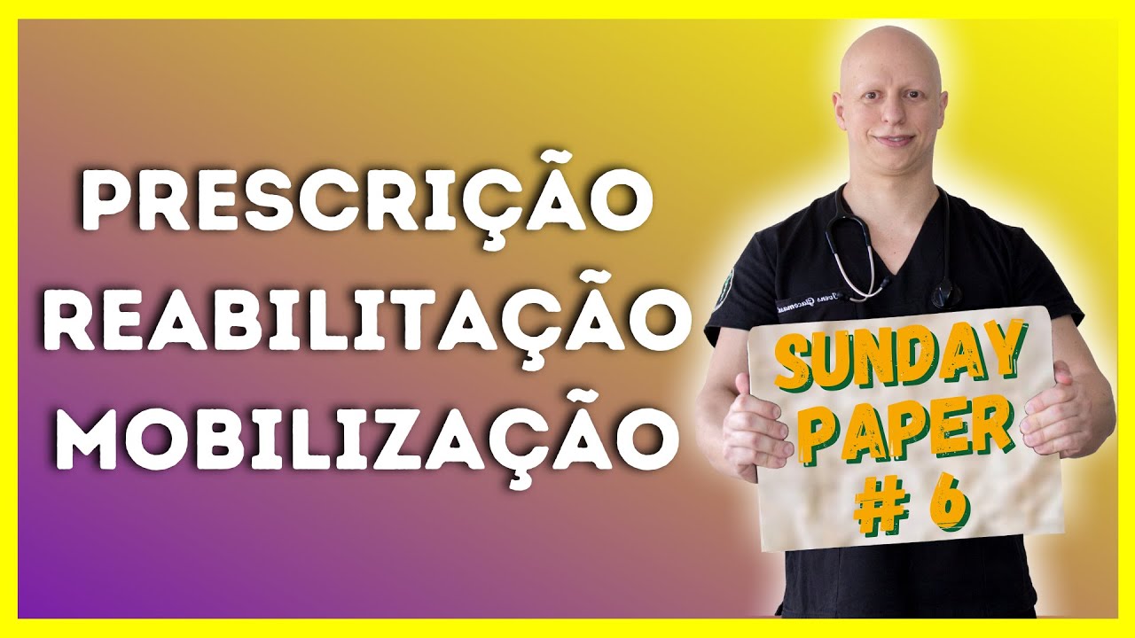 Treino Resistido e Endurance sob Ventilação Mecânica #6 - SUNDAY PAPER | Ivens Giacomassi