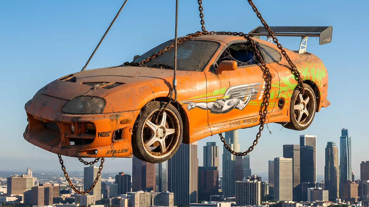 ASMR Car Restoration | Abandoned Supra of Brian O’Conner (Fast & Furious) (Full)