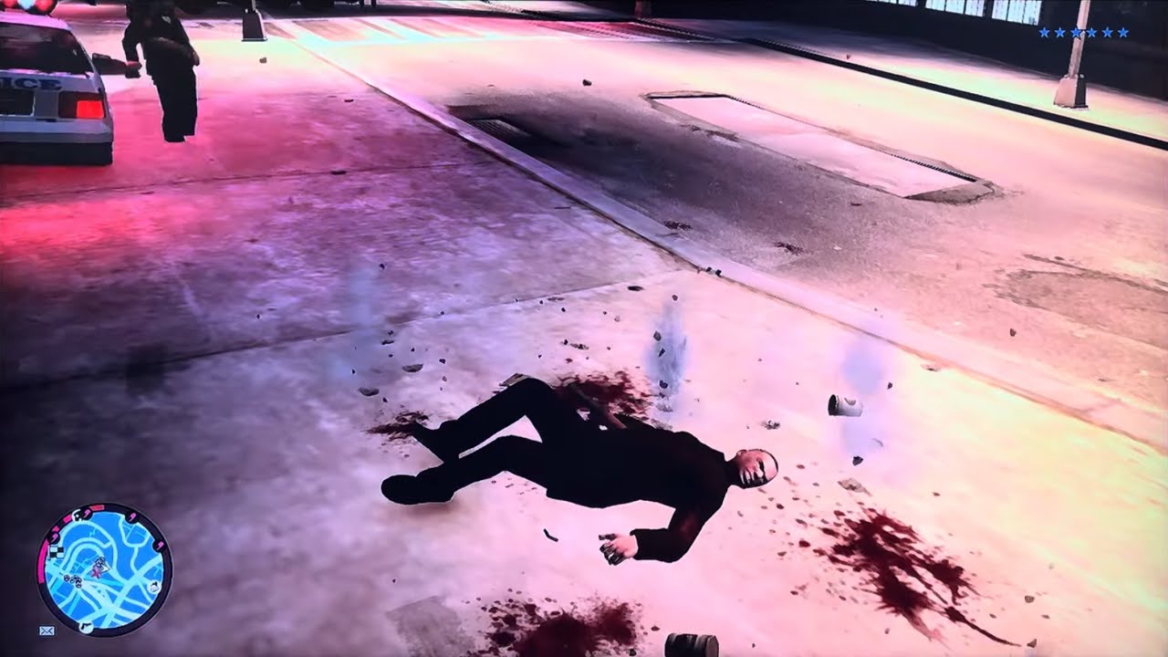 GTA TBOGT - Drive by Shootout with Premier Car + 6 Star Rampage