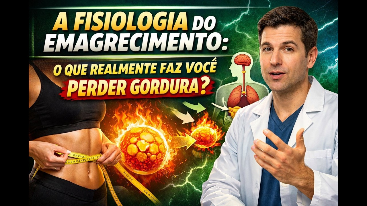 A fisiologia do emagrecimento: o que realmente faz você perder gordura.