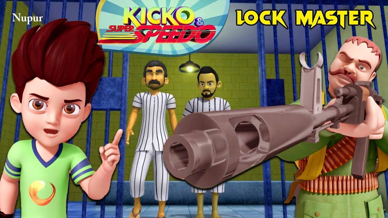 Suncity के जेल से भागे कैदियों को Kicko ने पकड़ा | Kicko And Super Speedo | Moral Stories For Kids