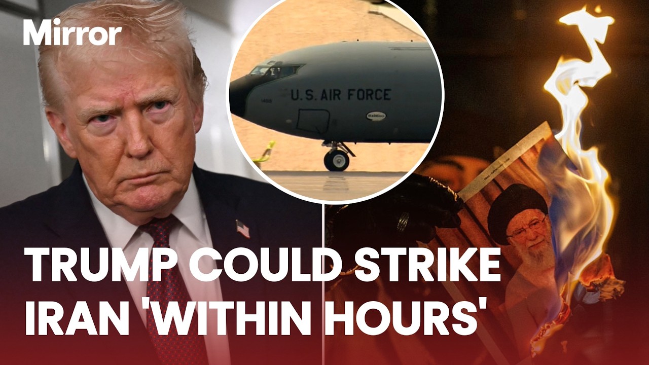 Trump could STRIKE Iran &lsquo;within hours&rsquo; as US evacuates thousands of troops from Middle East bases