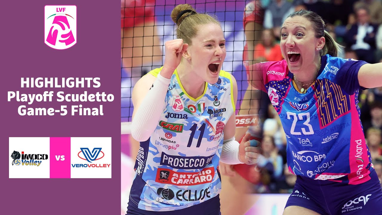 Conegliano - Milano | Highlights | Match -5 Final Scudetto | Lega Volley Femminile 2022/23