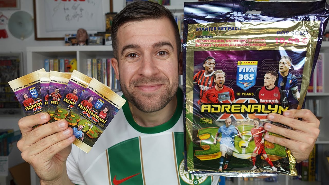 YA ESTÁ AQUÍ!! ADRENALYN XL FIFA 365 2025 UNBOXING MEGAPACK DE LANZAMIENTO y MEGA LATA