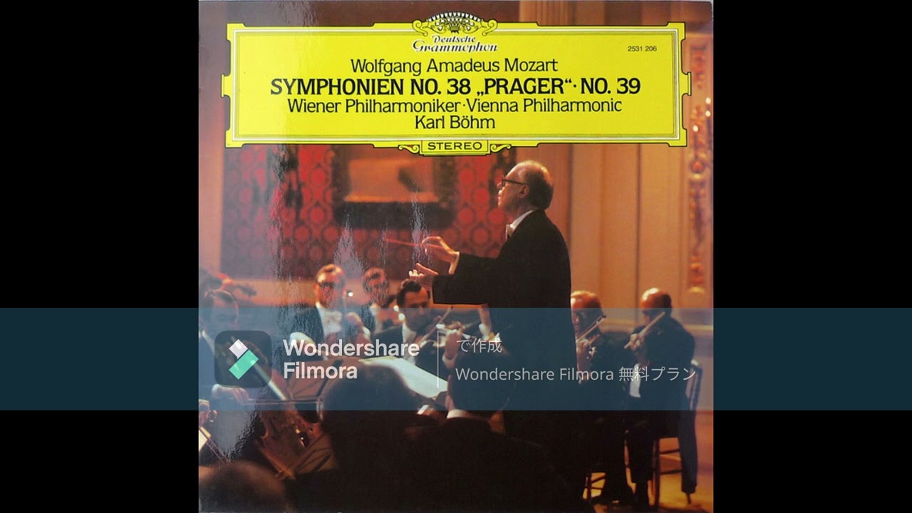 [High Quality] W.A.Mozart - Symphonie Nr. 38 D-dur KV 504 Prager / Karl Böhm & Wiener Philharmoniker