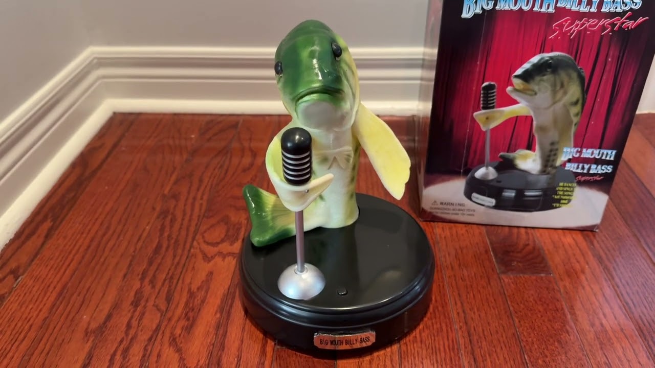 Superstar Big Mouth Billy Bass The Original Singing Sensation (KNOCKOFF)