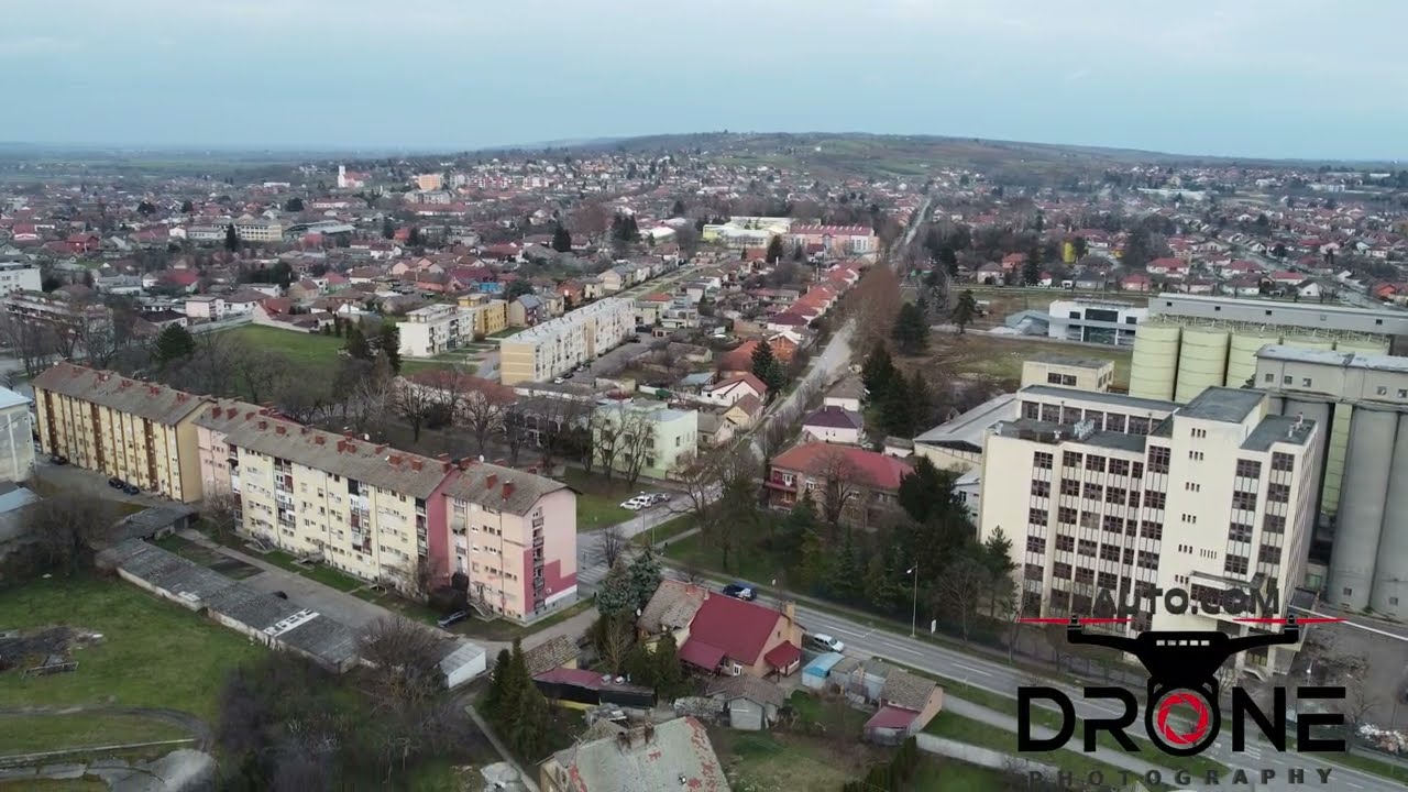 Baranja iz zraka - BELI MANASTIRA (kolodvor)