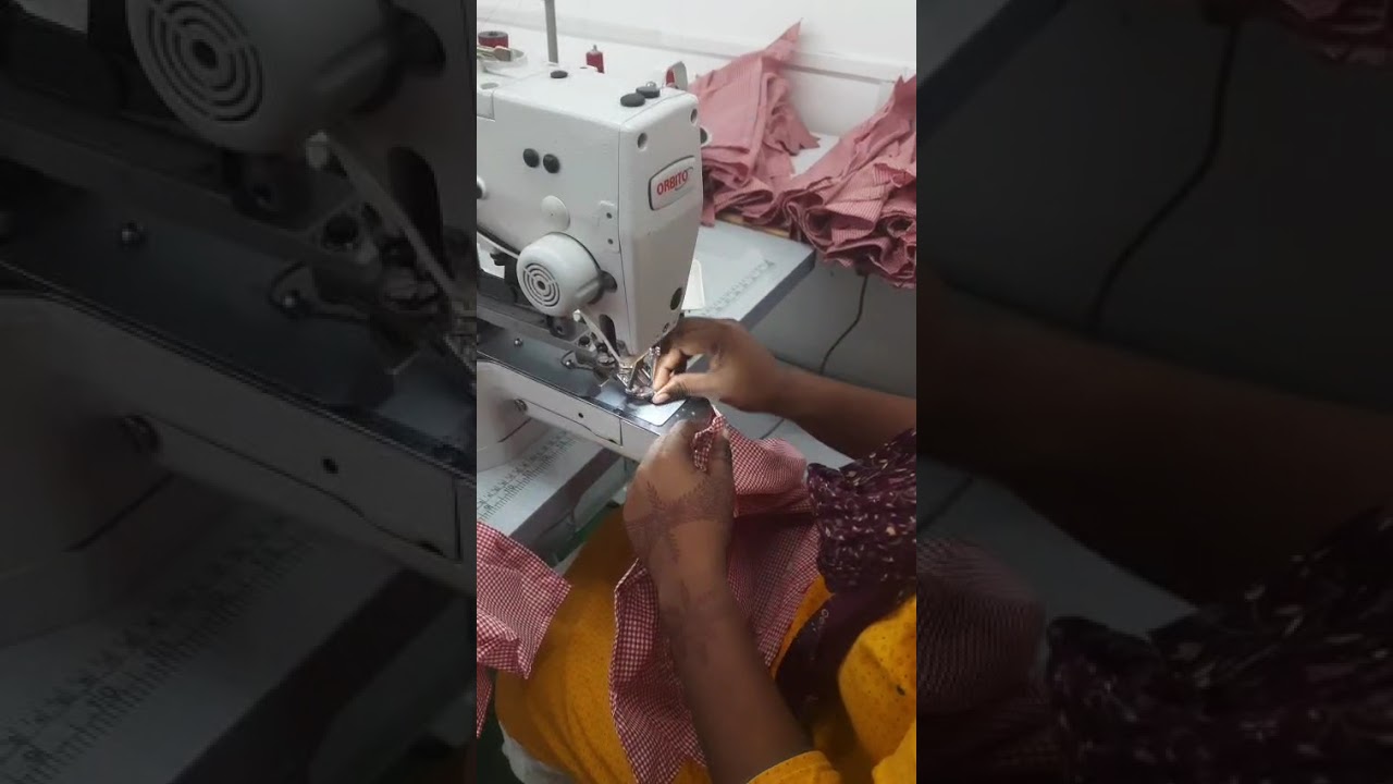 ORBITO OS-438D बटन अटैच मशीन बरौनी ब्लॉक में सही तरह चल रहा है