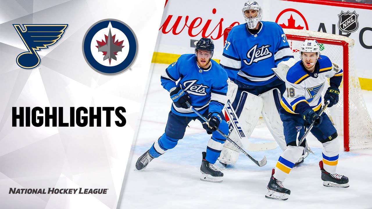 NHL Highlights | Blues @ Jets 2/1/20
