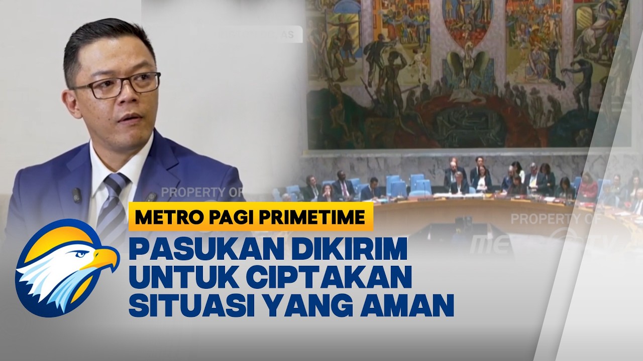 Pasukan TNI Dikirim ke Gaza Palestina Terima Rencana Perdamaian - [Metro Pagi Primetime]