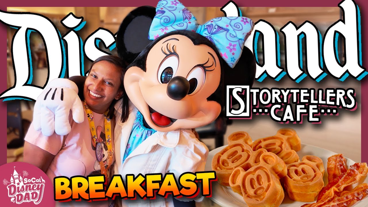 Our FIRST TIME at Storytellers Cafe's Character Breakfast | Mickey's Tales of Adventure