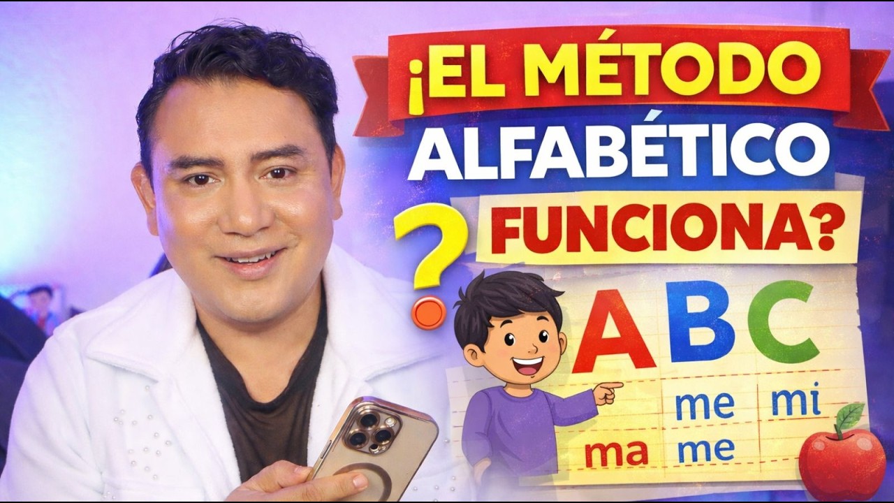 Método alfabético: aprender a leer letra por letra