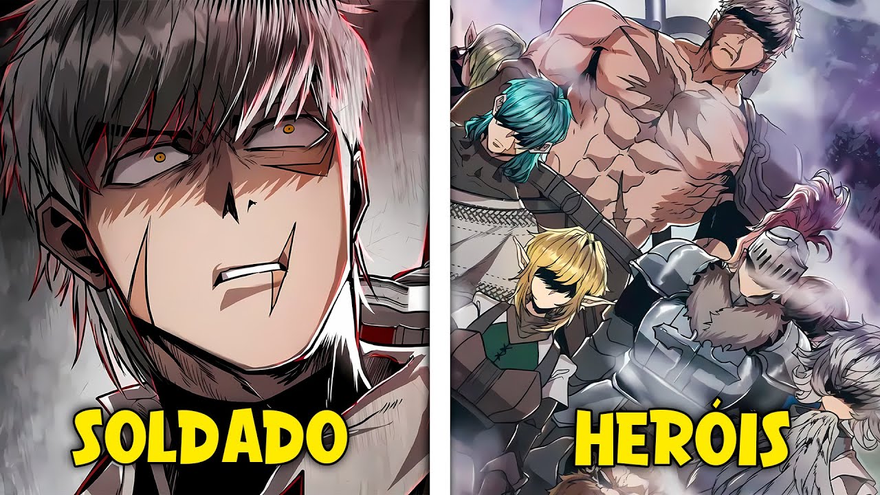 Quando um SOLDADO de Rank MÉDIO é o ÚNICO Preocupado em SALVAR O MUNDO! Manhwa recap