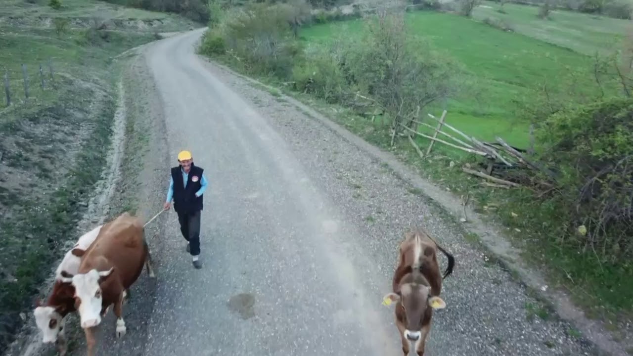 Karahallılar sarıcaoğlu mah Azdavay drone çekimi bayram kaya