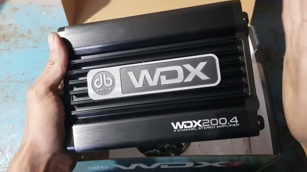 Amplificador de 4 canales db drive WDX200.4