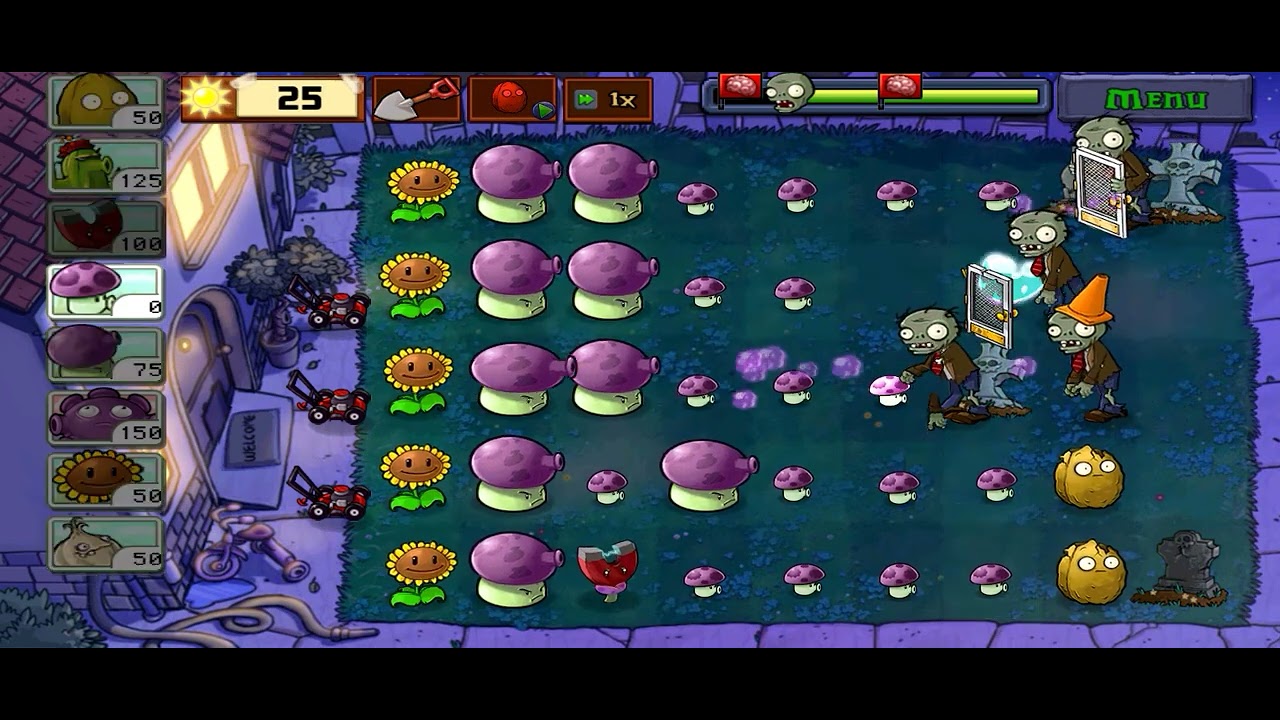 Zombies didn't stand a chance🌻⚔️🧟💯#plantsvszombies #pvzgameplay #pvz #games 