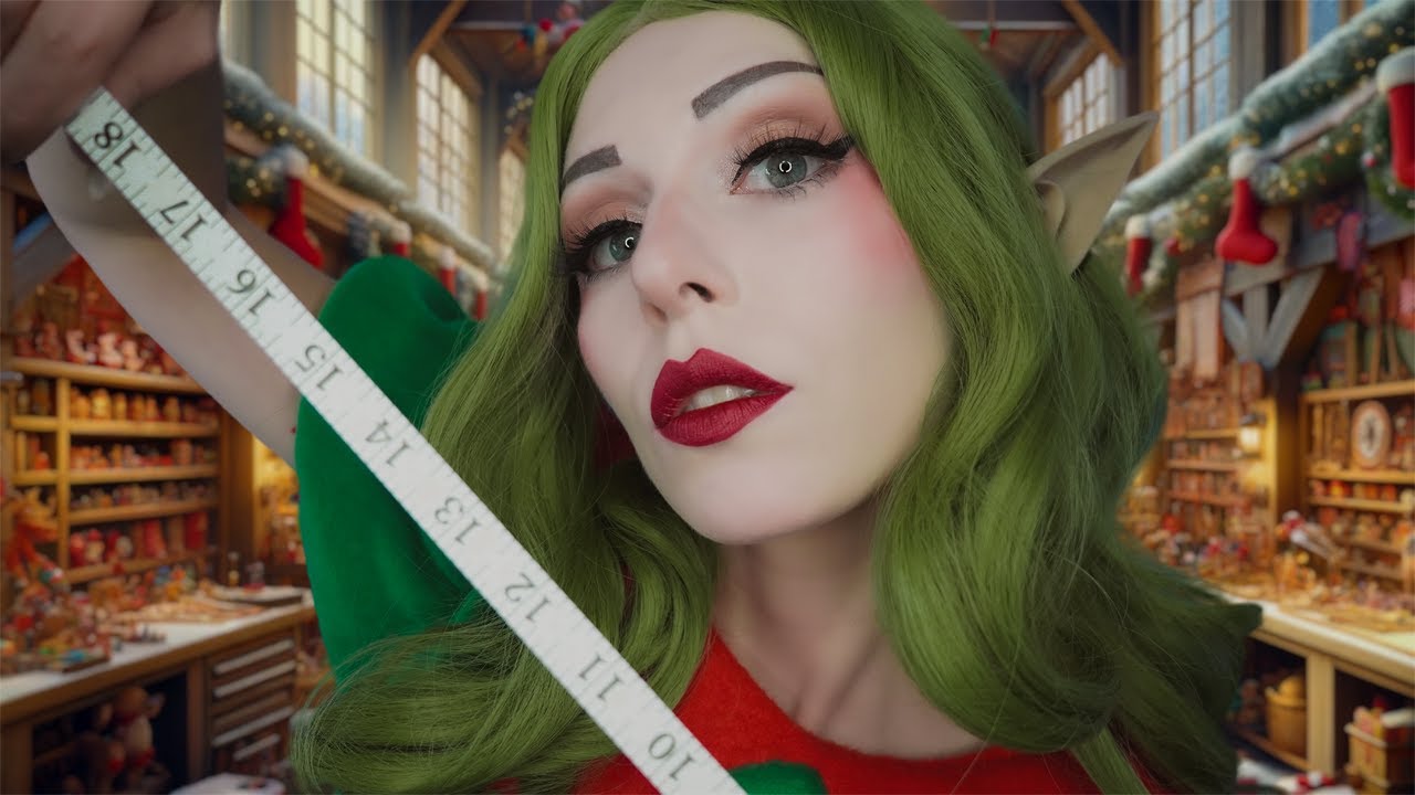 ASMR Рождественская эльфийка одержима тобой, своим новым шедевром!