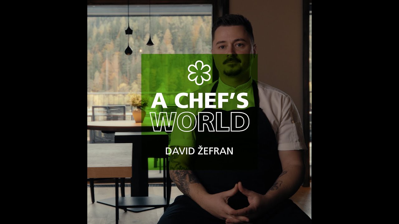 The MICHELIN Guide Slovenia: David Žefran, chef at Milka