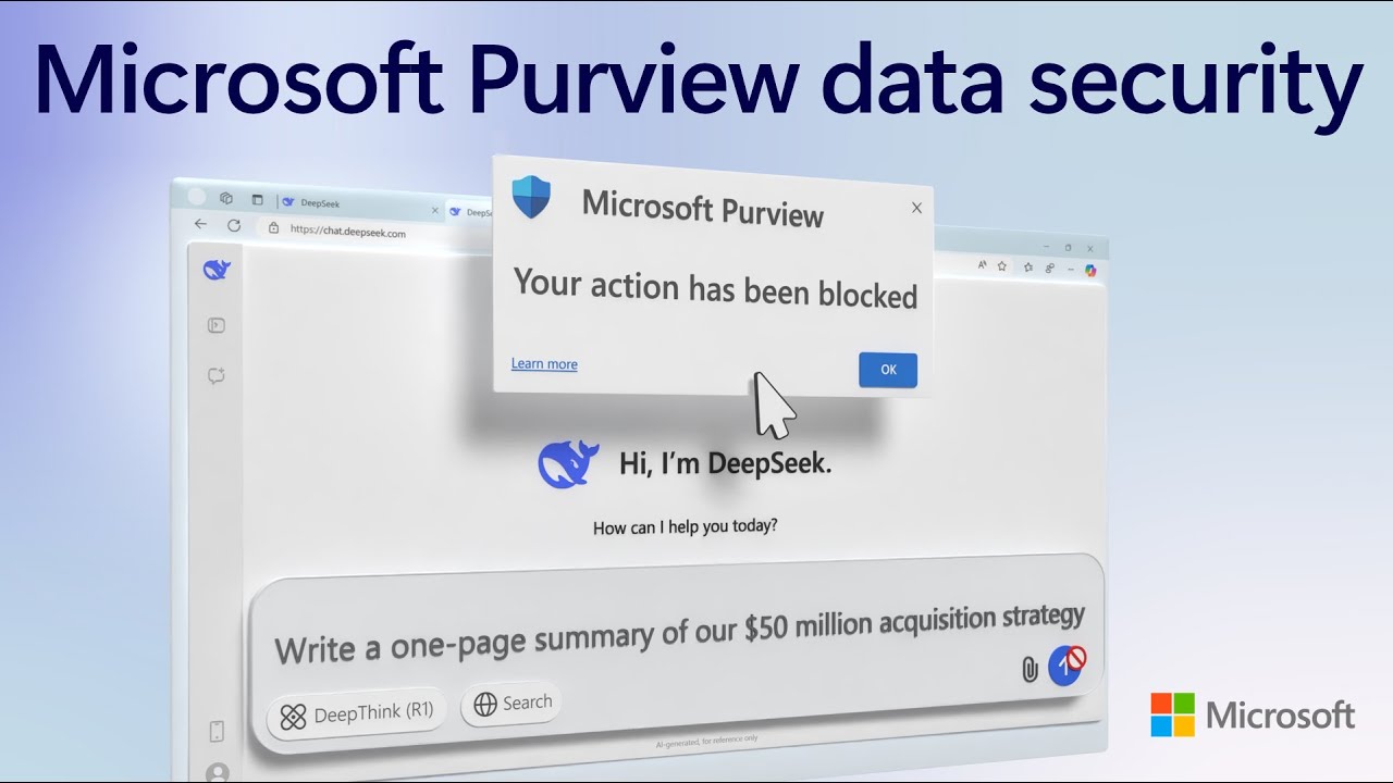 Microsoft Purview: New Data Loss Prevention (DLP) controls for the browser & network