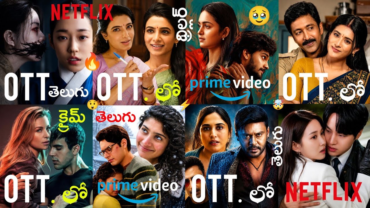 This Week OTT Movies Telugu | 25 New OTT Release Movies Telugu: New OTT Telugu Movies: OTT Thrillers