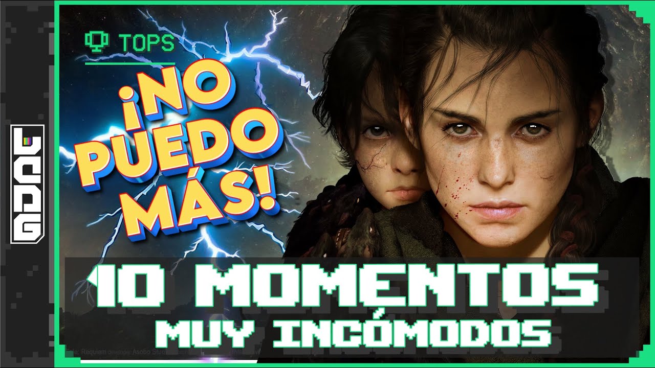 10 VIDEOJUEGOS con MOMENTOS MUY INCÓMODOS que queríamos SALTAR