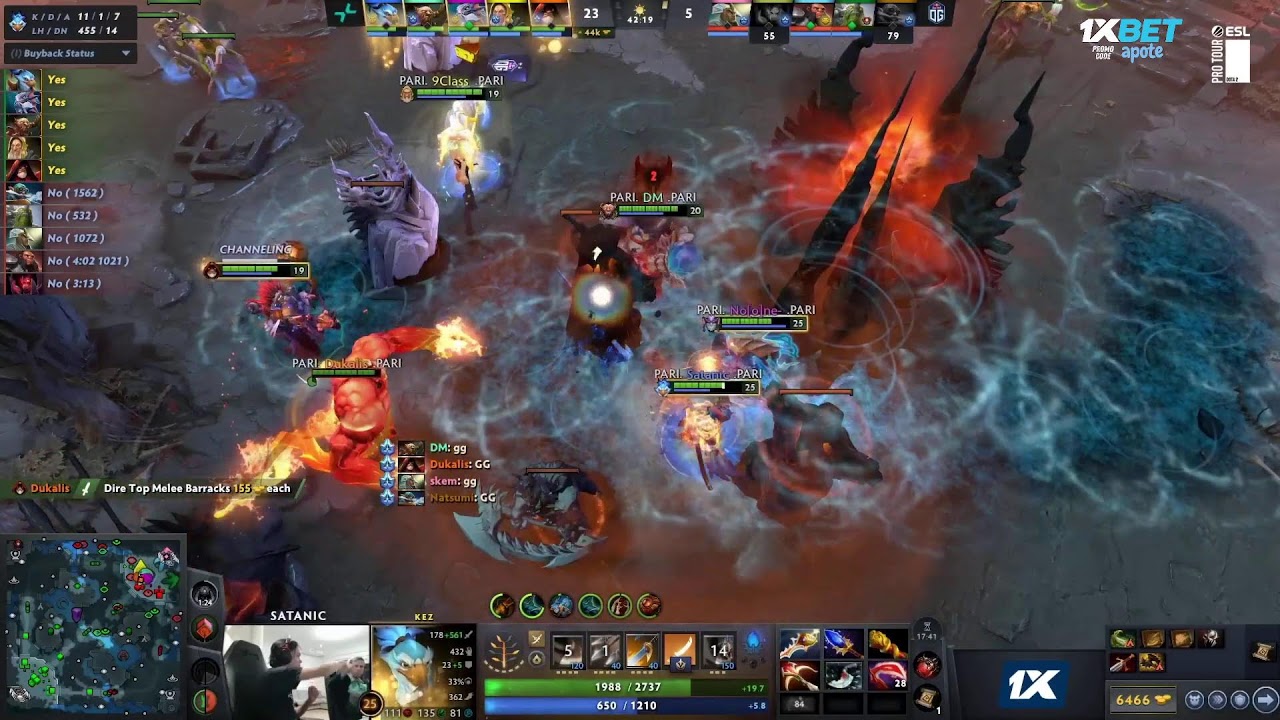 PARIVISION vs OG Game 3 DreamLeague S27 - Playoffs
