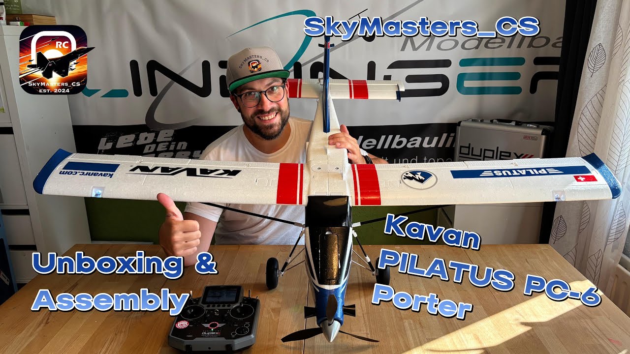 KAVAN Pilatus PC-6 Porter I Unboxing & Assembly I SkyMasters_CS