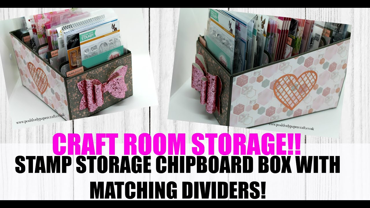 Chipboard Stamp Storage & Matching Dividers!