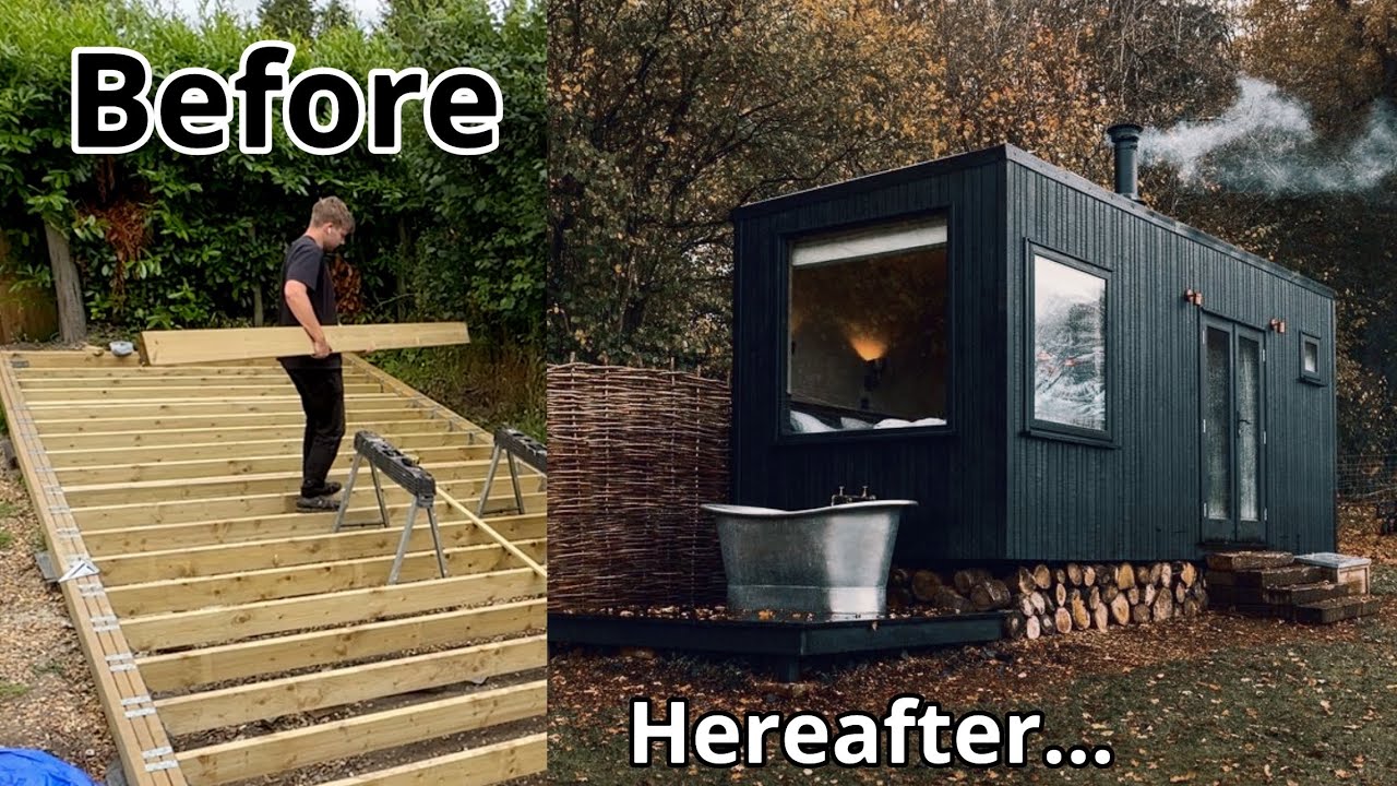 Побег в сельскую Англию! Строю крошечный дом своей мечты с нуля (Self Build UK)
