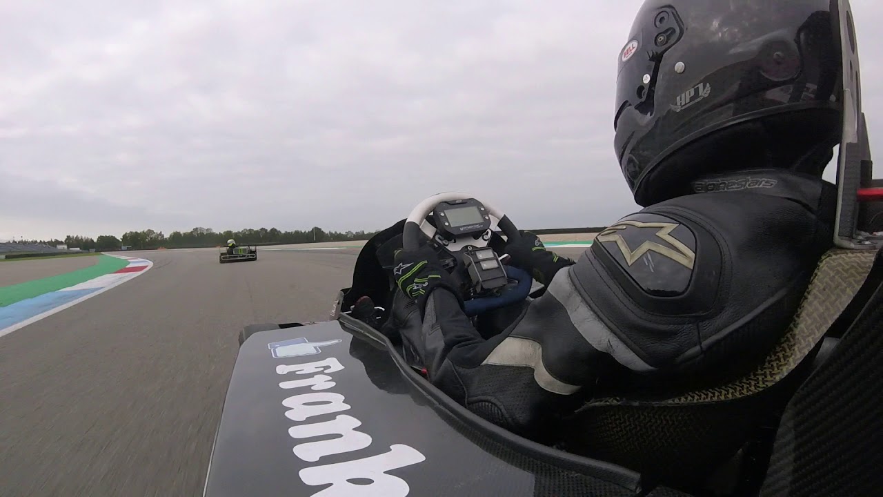part 1 race 2 at Assen 2018 european superkart championship