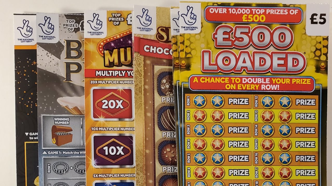 💥💥It's all about the 5 pound scratch cards💥💥