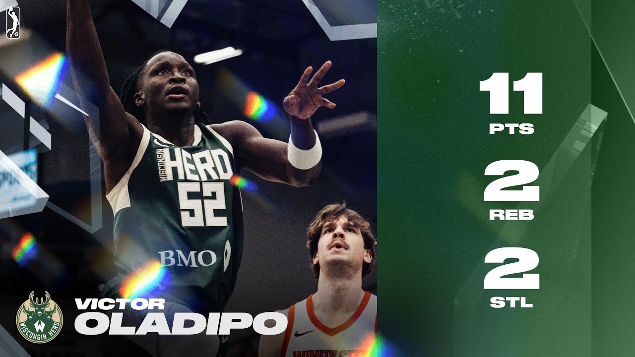 Victor Oladipo Made His G LEAGUE DEBUT For The Wisconsin Herd!