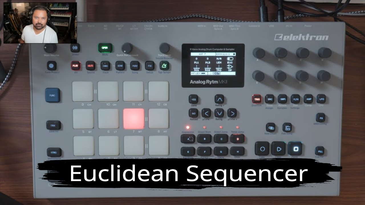 How to Use the Euclidean Sequencer (on Analog Rytm MKII) #elektron #analogrytm #analogrytmmkii