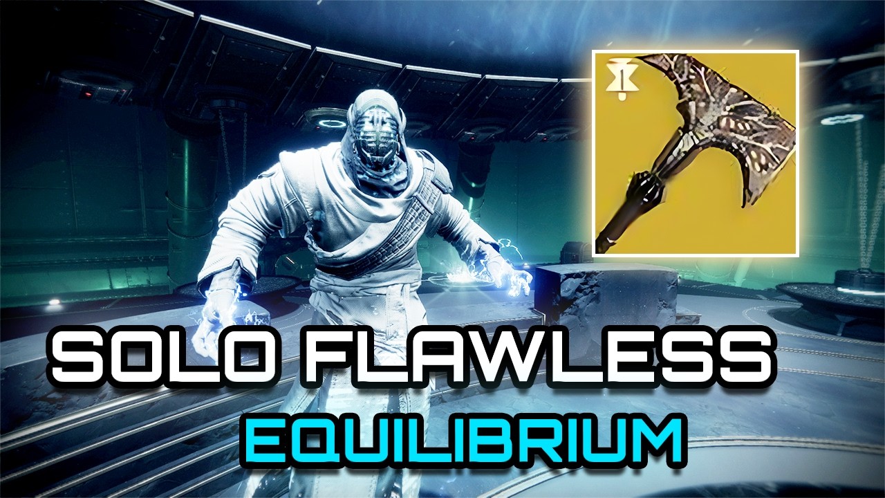 SOLO FLAWLESS Equilibrium Dungeon | Sere 2 Phases (Hunter) - Destiny 2