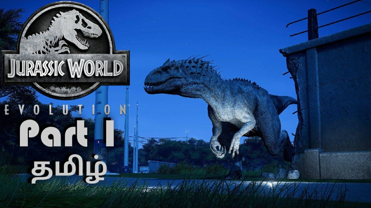 Jurassic World Evolution Gameplay - Part 1 in Tamil | Triceratops | ஜுராசிக் உலகம் | 2K