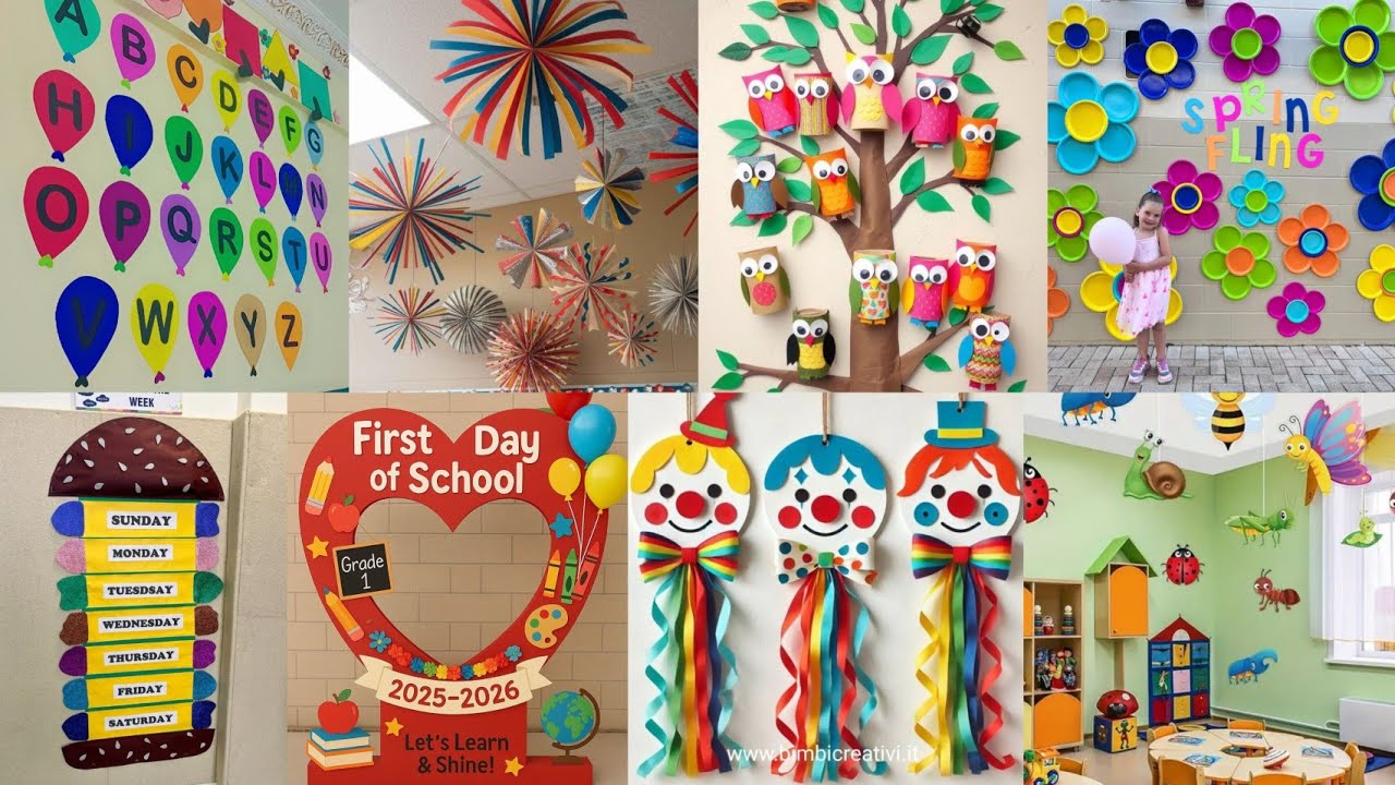 Latest school decoration ideas 2025 😱 latest classroom decoration ideas | Bulletin board ideas