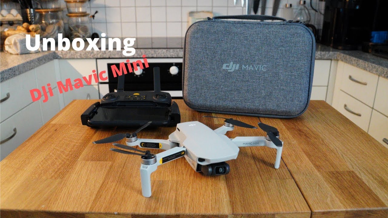 Unboxing DJi Mavic mini 