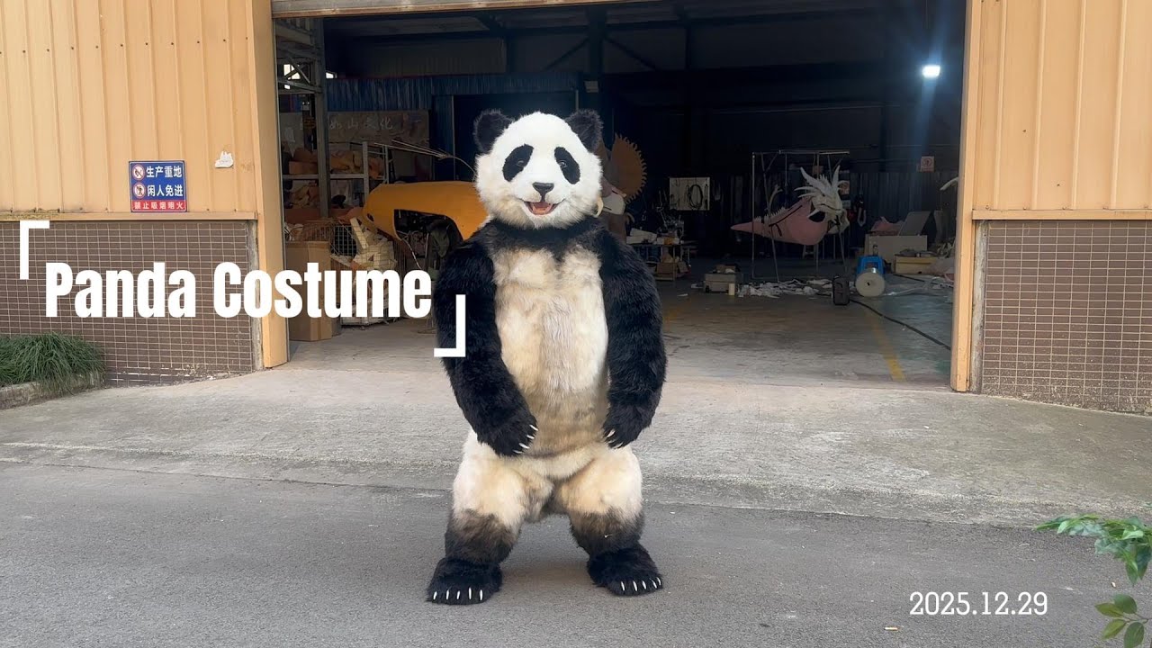 DCPA002-Panda Costume Theatre Props