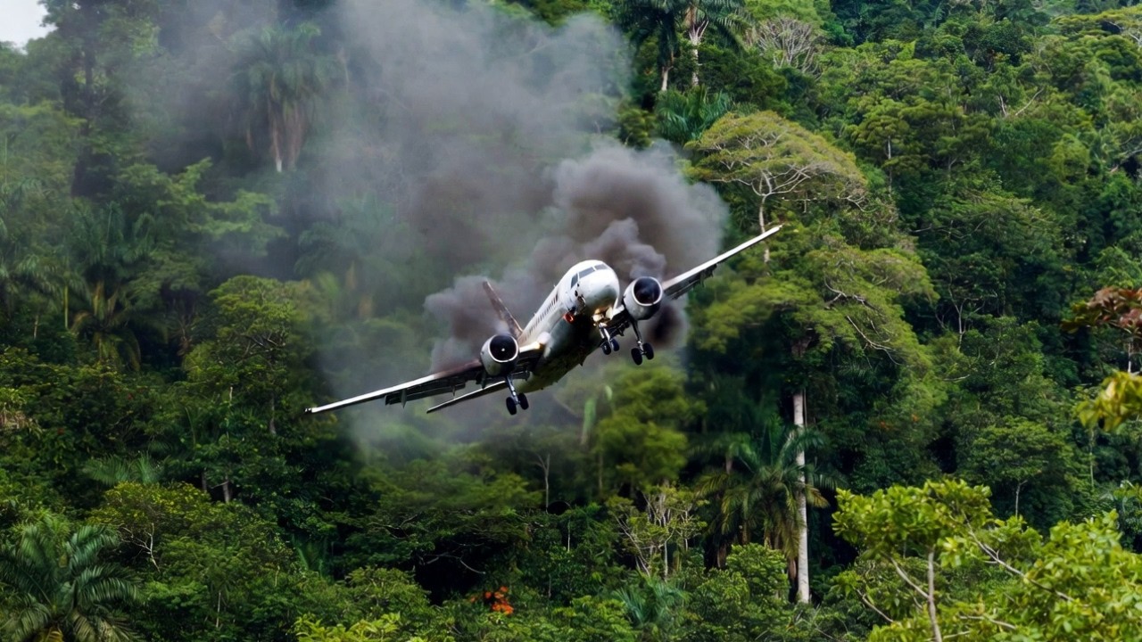 Acidentes A&eacute;reos Filmados de Dentro da Aeronave