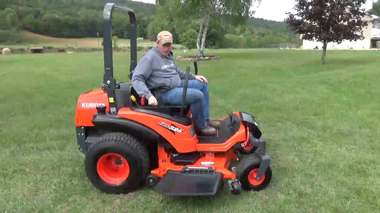 2012 Kubota ZD326 Zero Turn Lawn Mower Diesel 60