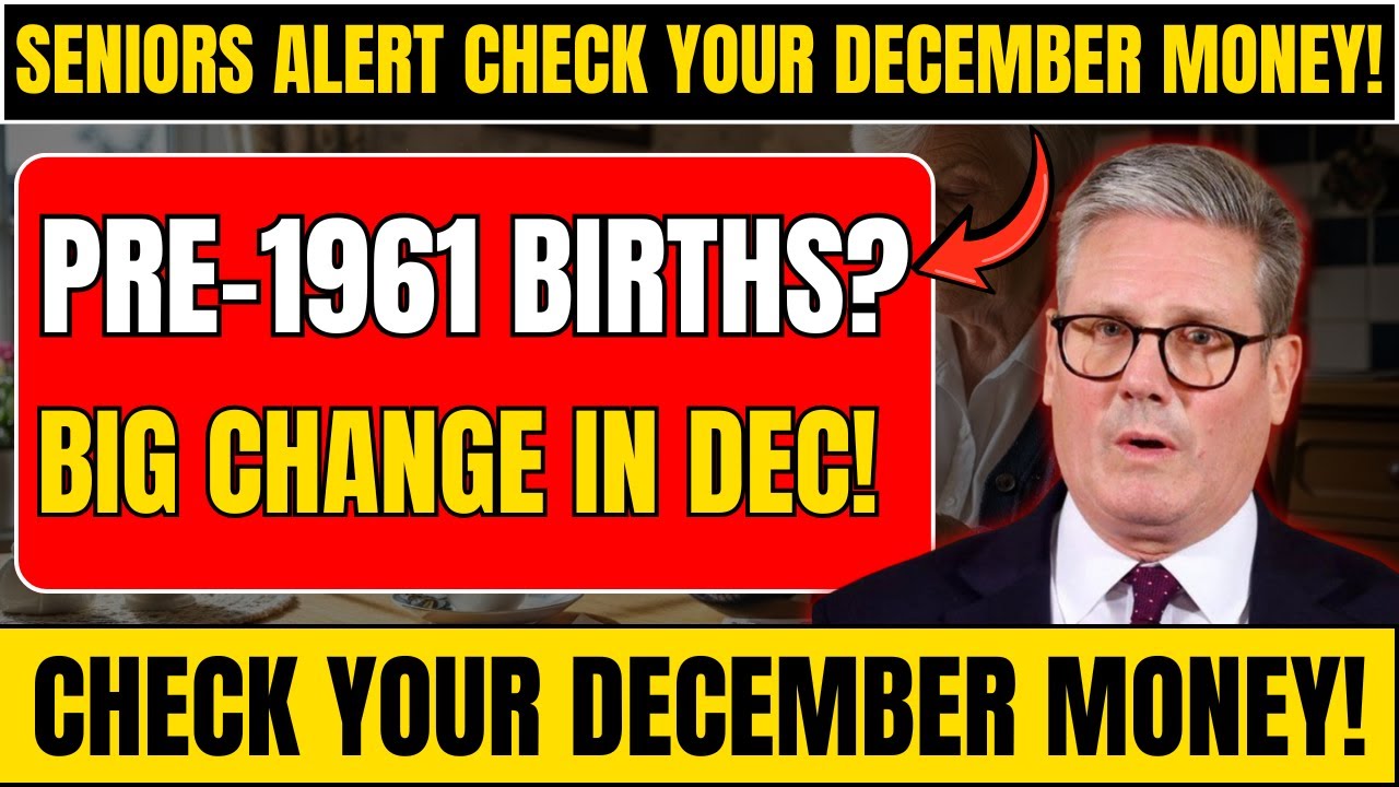&ldquo;UK Pensioners Born Before 1961 &mdash; Your December 2025 DWP Payments Are Official!&rdquo;