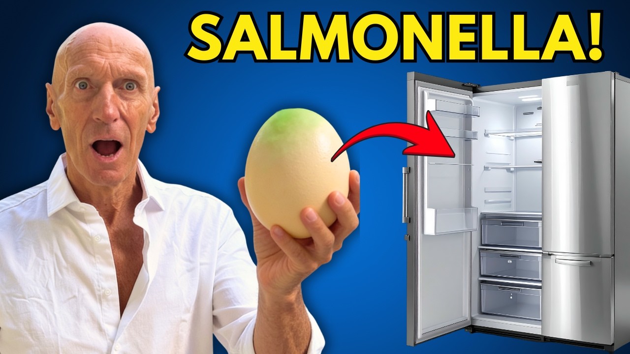Non tenere MAI le uova fuori dal frigo!