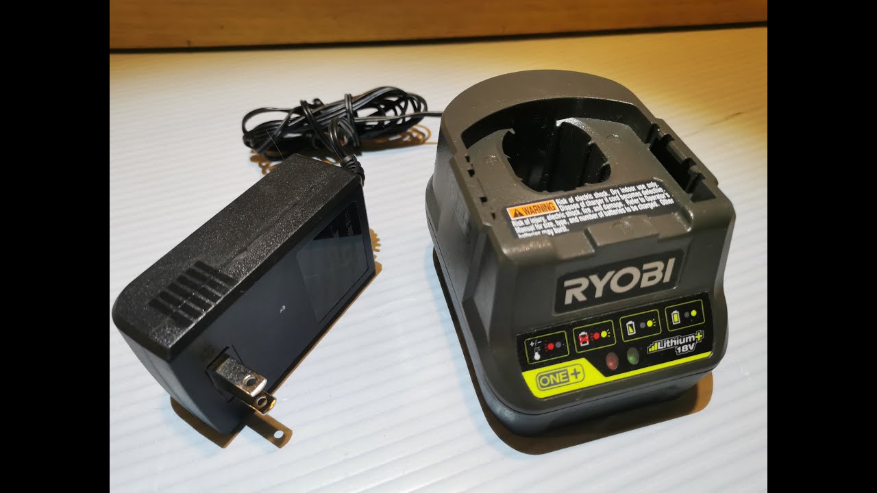 RYOBI P118B uno 18V + 18 voltios Li Ion Batería Cargador Original