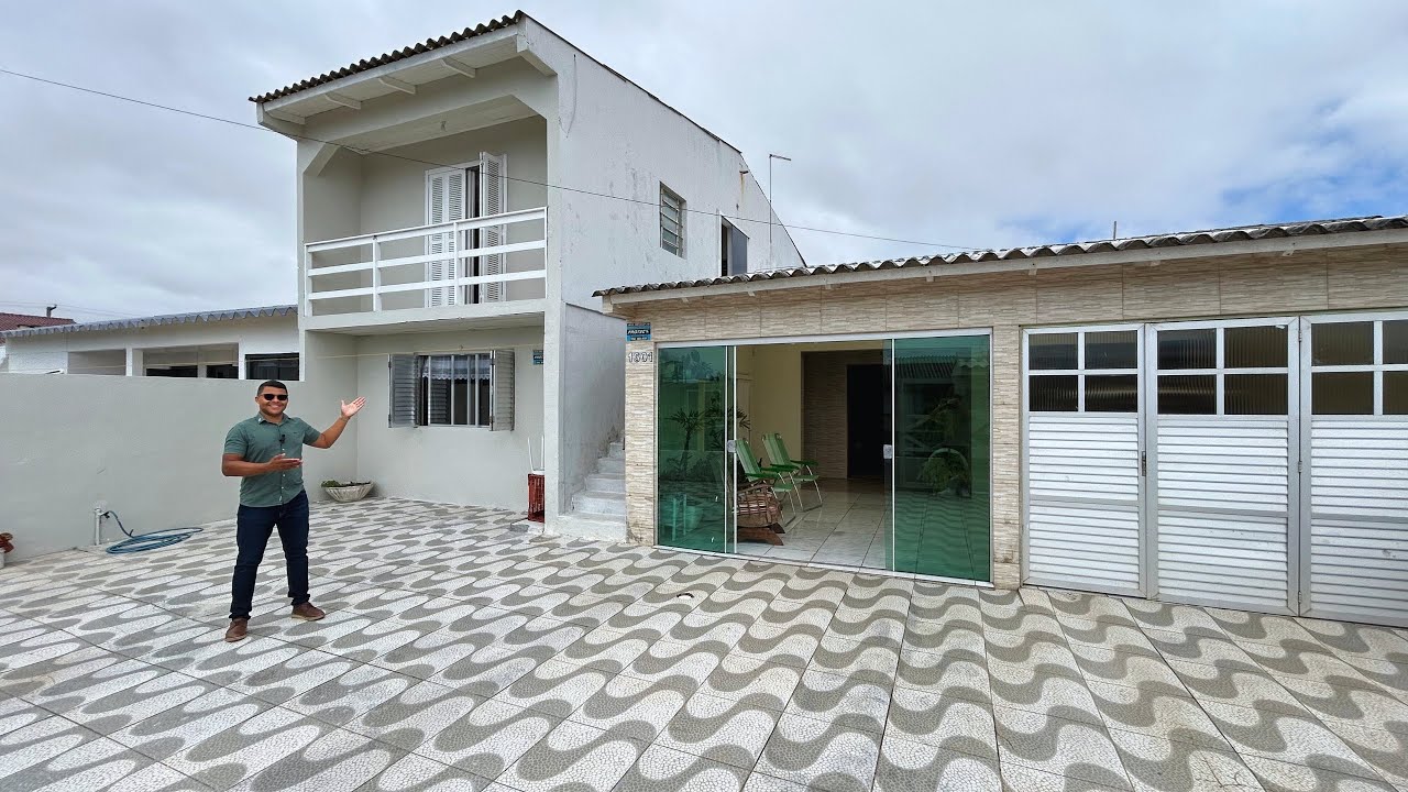 2 CASAS EM UM TERRENO - À VENDA EM CIDREIRA-RS - ESTUDA TROCA #news #brasil #fy #viralvideo #beach
