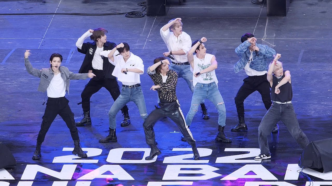 220814 스트레이 키즈 Stray Kids : 백도어 Back Door: 직캠 Fancam: SEOUL E-PRIX 포뮬러E 코리아: 스키즈 : 신메뉴