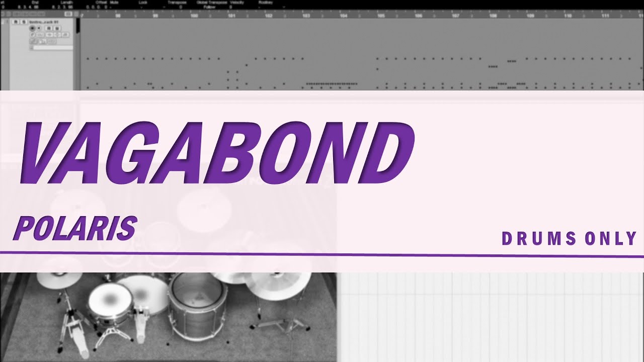 Polaris - Vagabond DRUMS ONLY