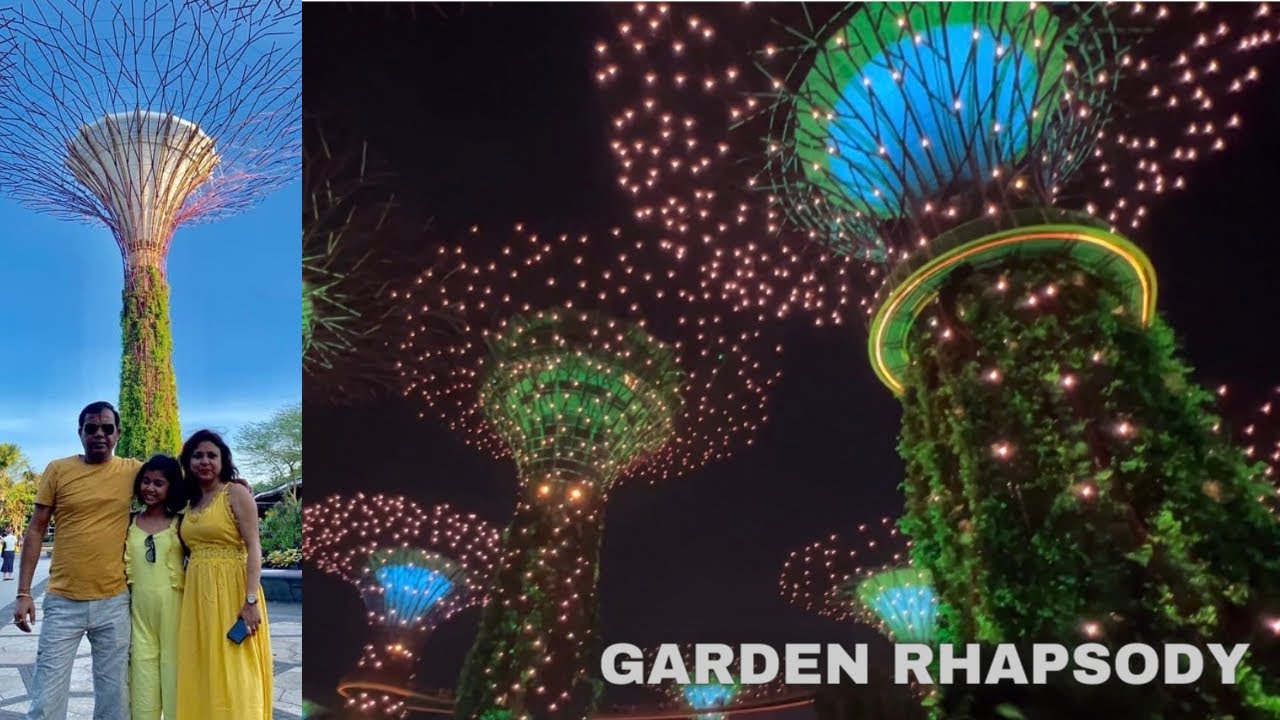 Singapore Garden Rhapsody | Light Show at Garden By the Bay Singapore