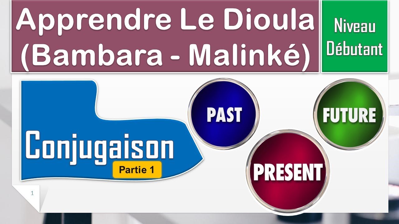 Apprendre le Bambara - Dioula - Malinké| Les Règles de Conjugaison - Partie 1/2 | Cours Zanga School